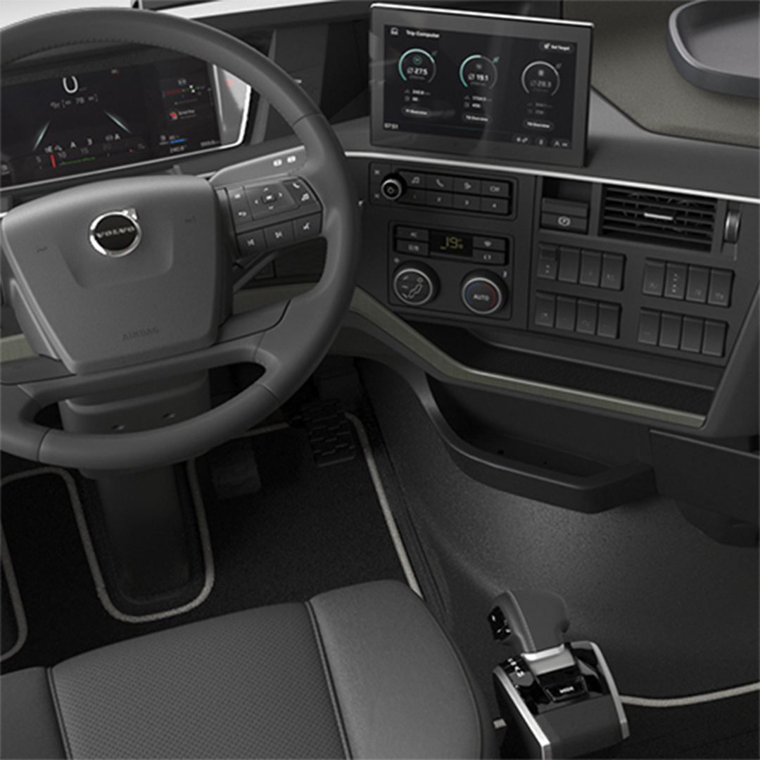 Volvo FH with leather trim progressive, interior trim level